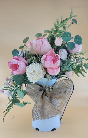 Large Pink Peonie Arrangement