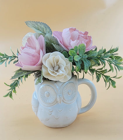 White Owl Arrangement